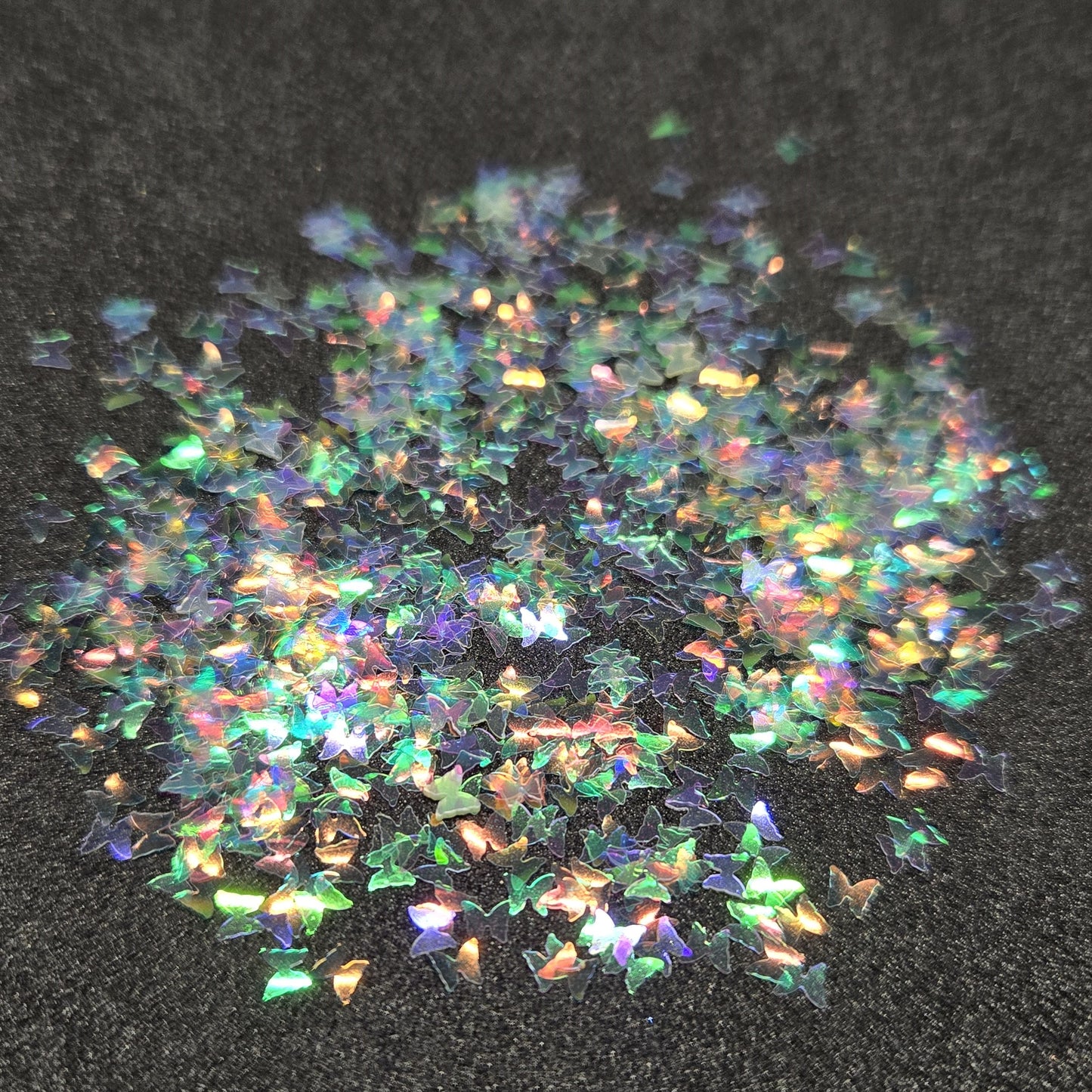 Accent Glitter - Butterflies (Clear Iridescent)